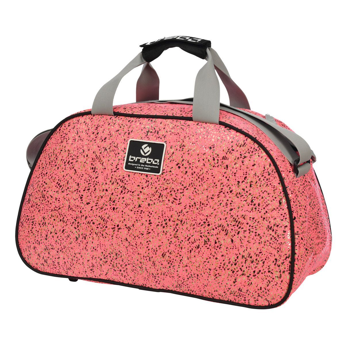 Brabo - BB5470 Shoulderbag Pebble Pink - Pink - Vrouwen - Maat