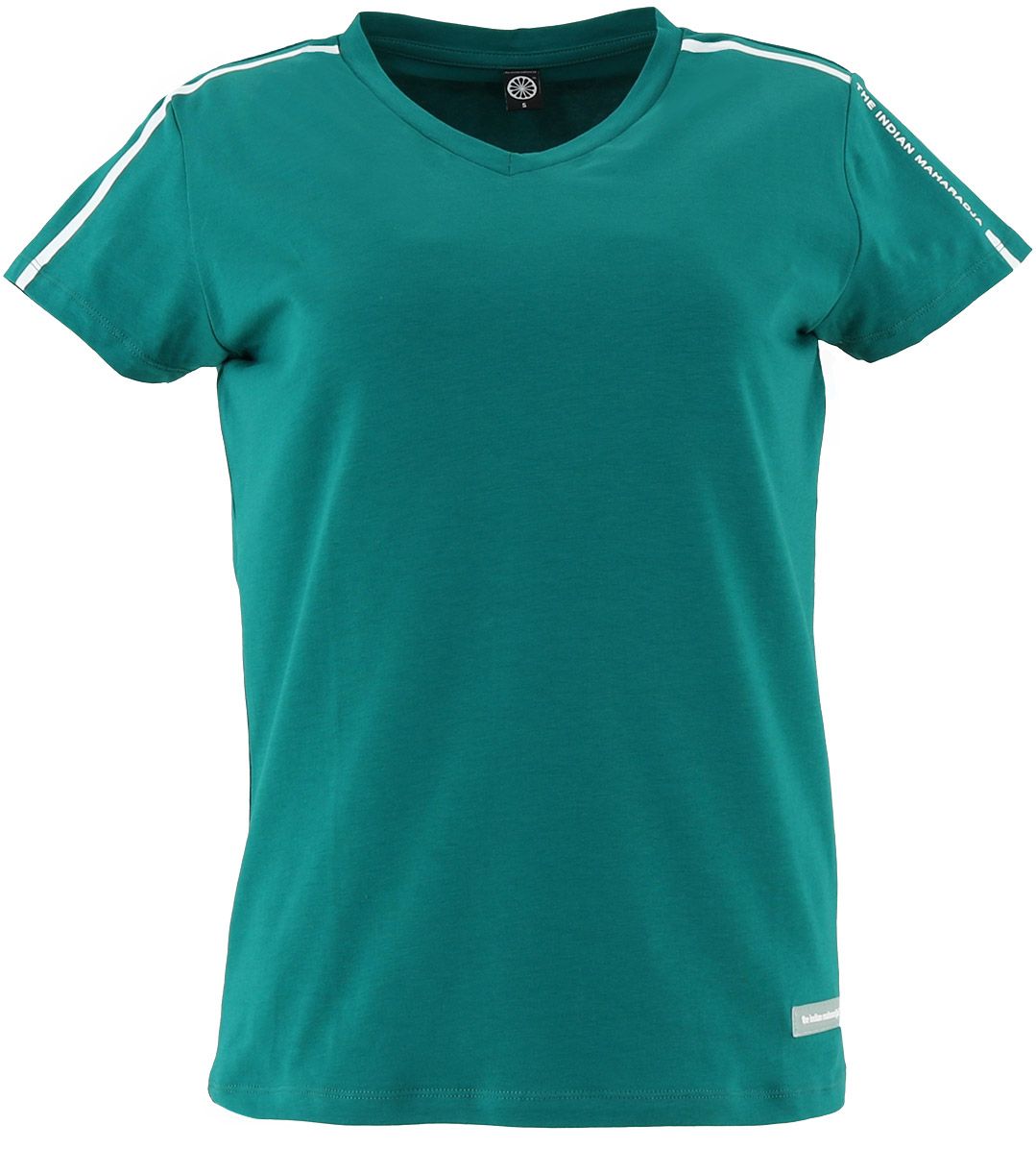 Indian Maharadja Kota Striped Shirt Dames - sportshirts - groen - Vrouwen