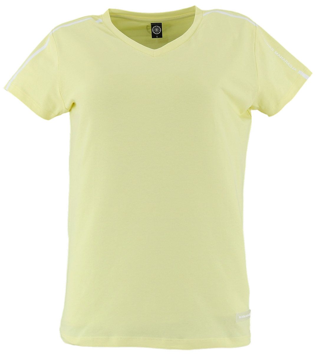 Indian Maharadja Kota Striped Shirt Dames - sportshirts - geel - Vrouwen